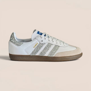 SAMBA WHITE GLITTER SHINE